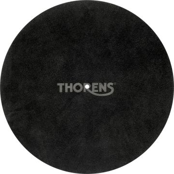 Thorens Leather turntable mat zwart